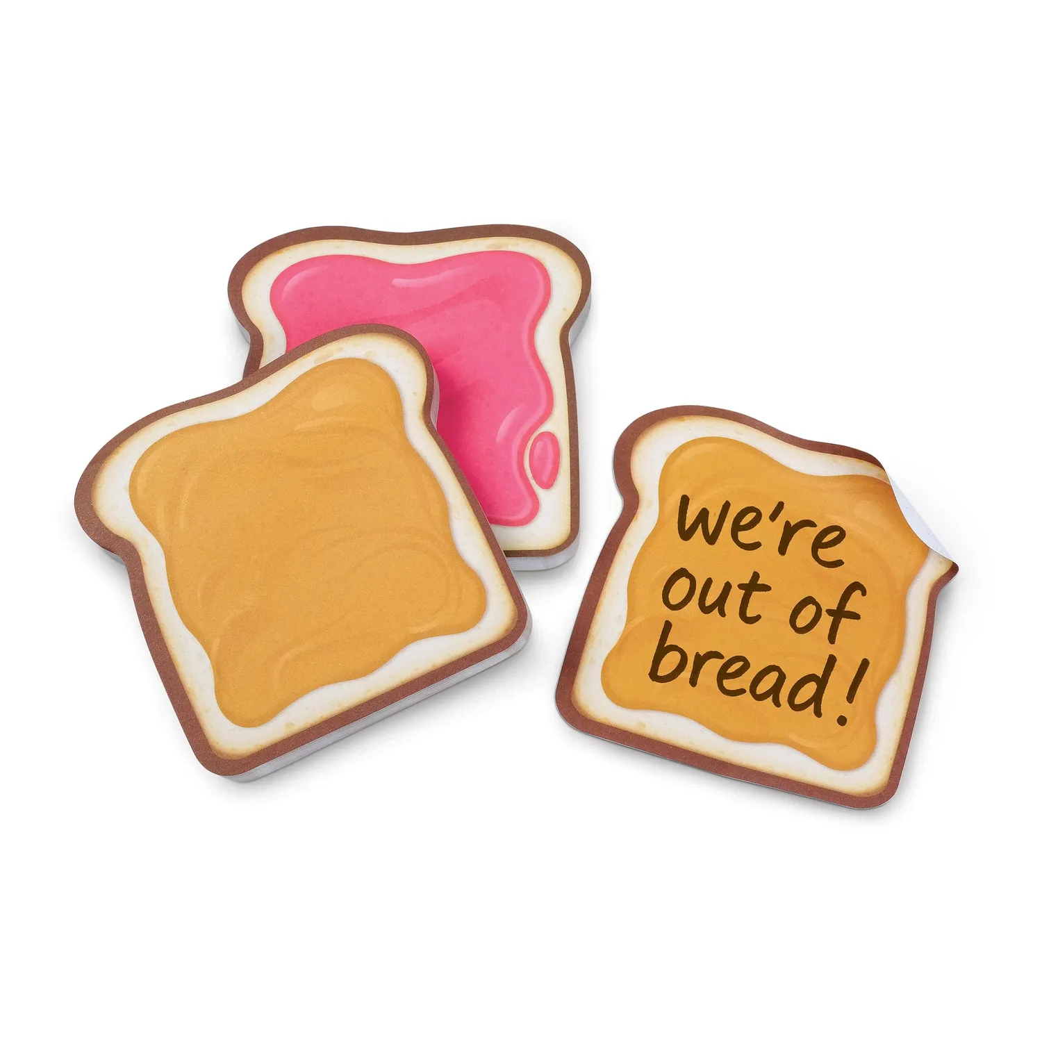 Fred Paper Jam sticky notes 2 blokke PB&J