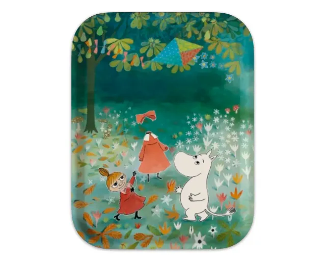 Opto Design Moomin Invisible Guest bakke 27x20 cm birk