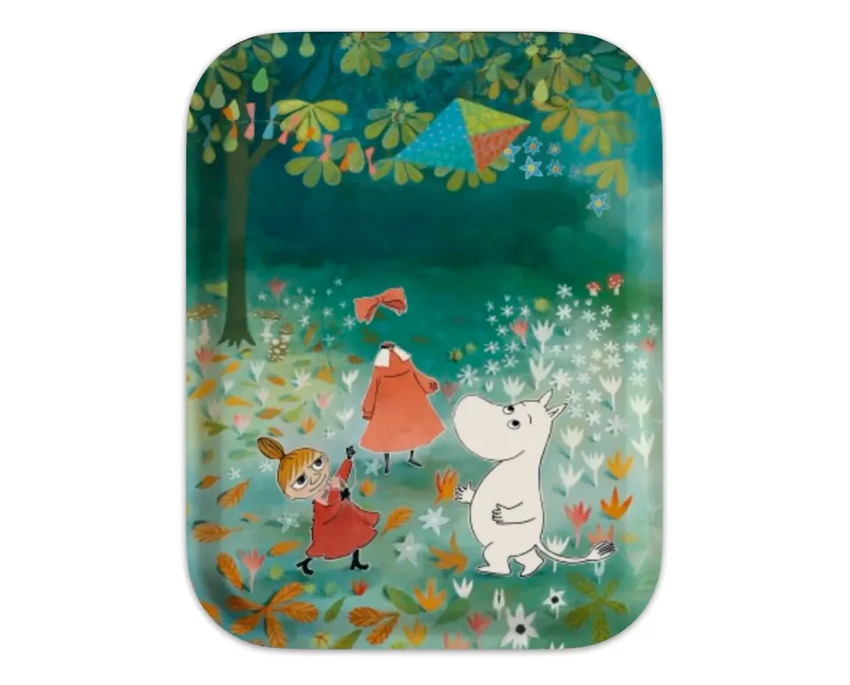 Opto Design Moomin Invisible Guest bakke 27x20 cm birk