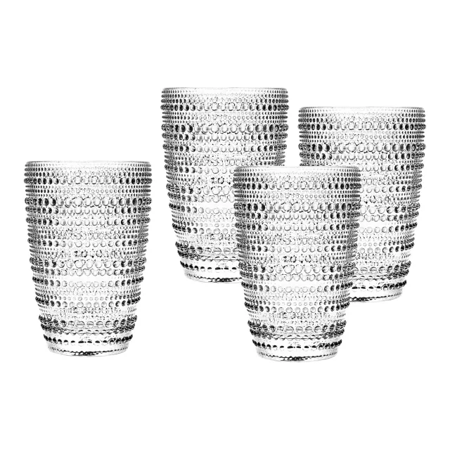 Godinger Lumina Clear highballglas 4 stk klart krystal