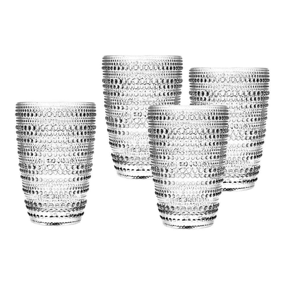 Godinger Lumina Clear highballglas 4 stk klart krystal