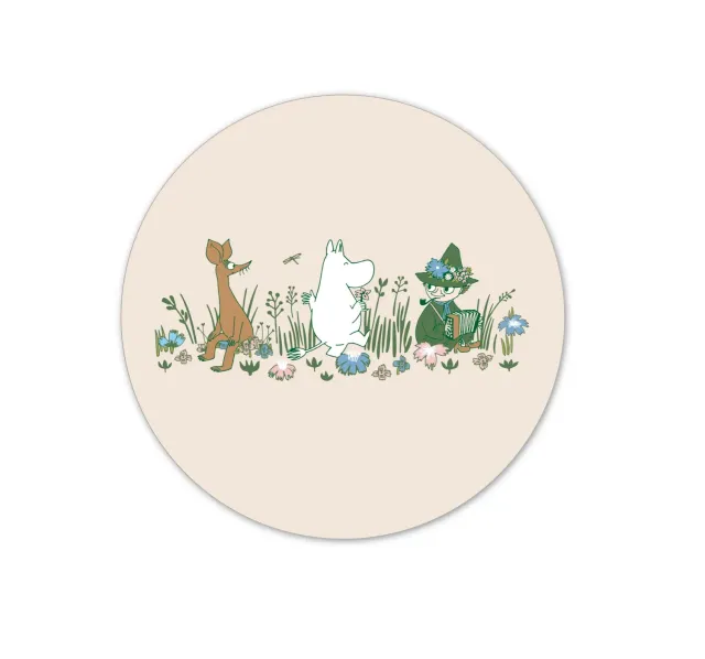 Opto Design Moomin Snufkin grydeunderlag Ø21 beige
