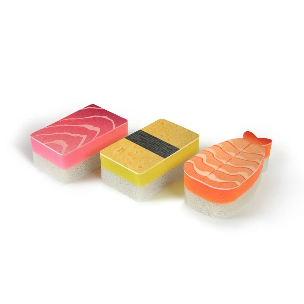 Fred Washabi køkkensvamp sushi 3 stk