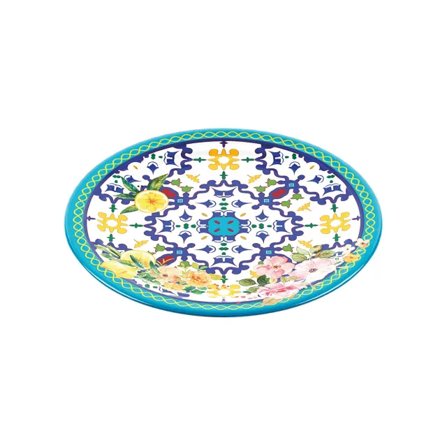 Guzzini Flower Lemon desserttallerken melamin