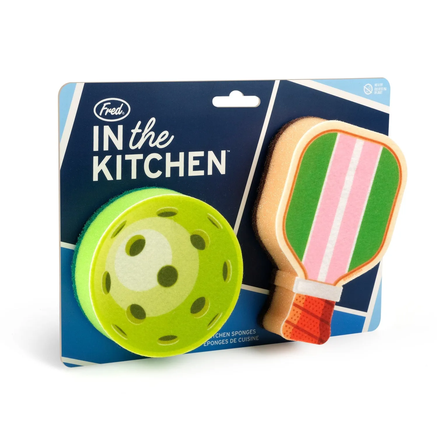 Fred In The Kitchen pickleball køkkensvamp 2-pak 3-lags