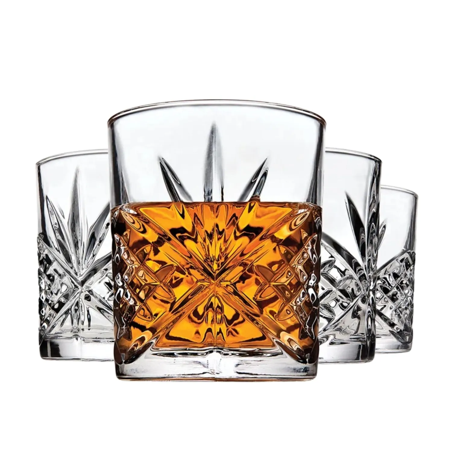 Godinger James Scott Double Old Fashion whiskyglas 4 stk