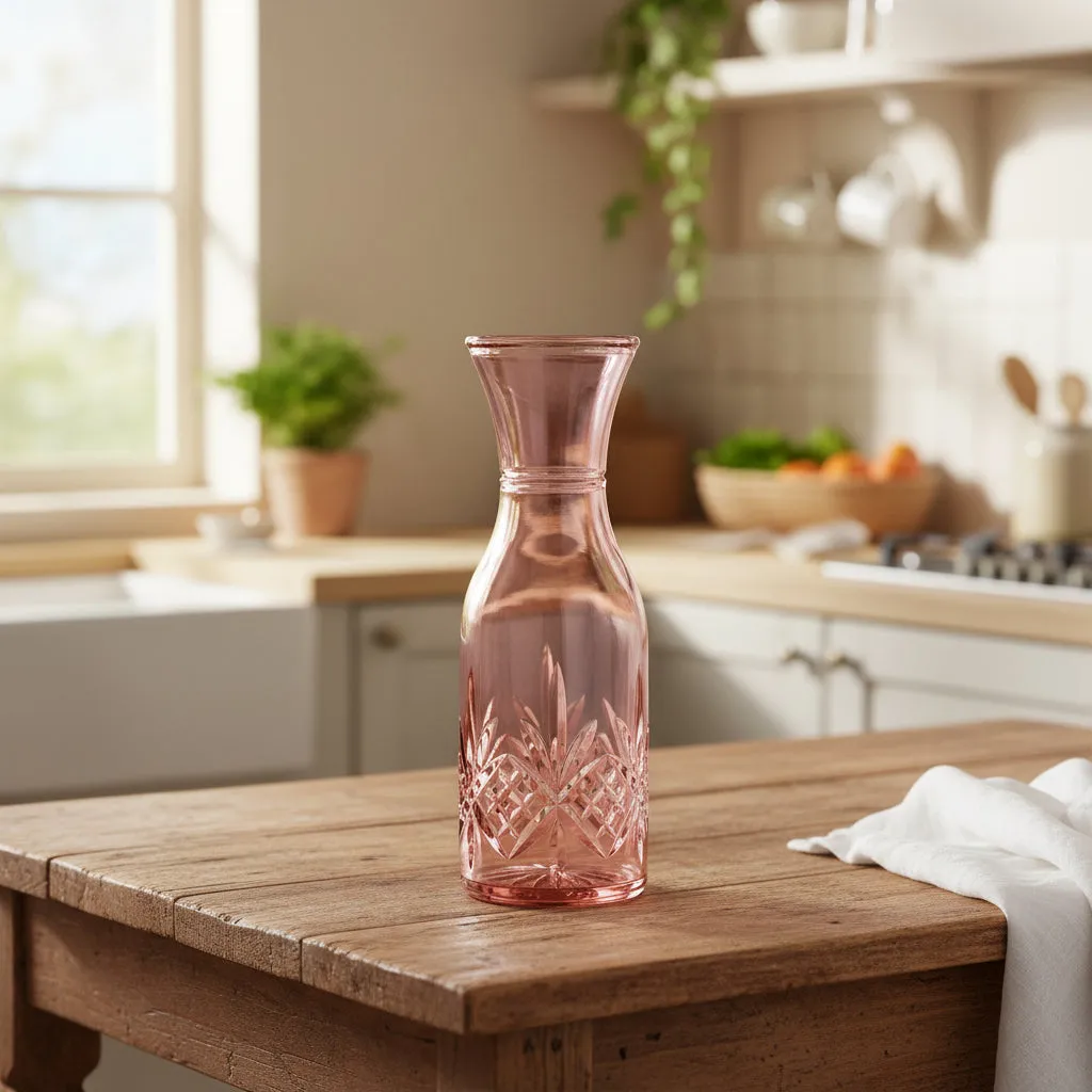 Godinger Dublin Acrylic Blush Carafe karaffel blush 1,2 l