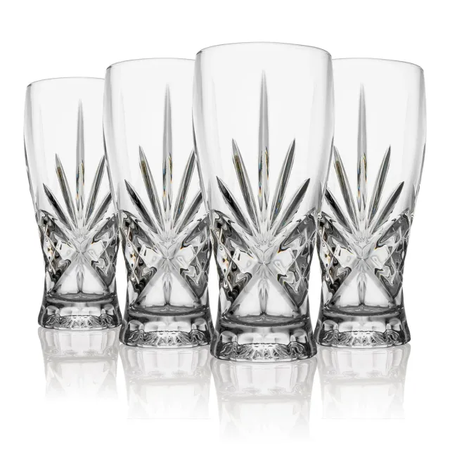 Godinger Dublin Pint Glas Krystal 4 stk 18oz