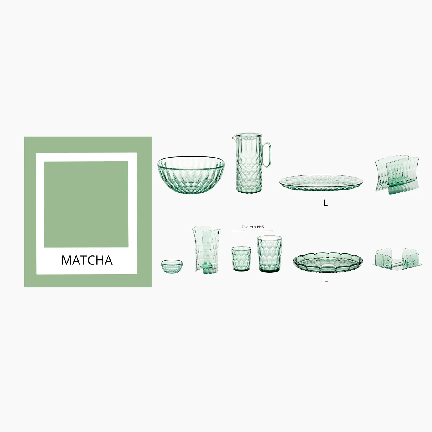 Guzzini Vanity serviettholder vandret biobaseret