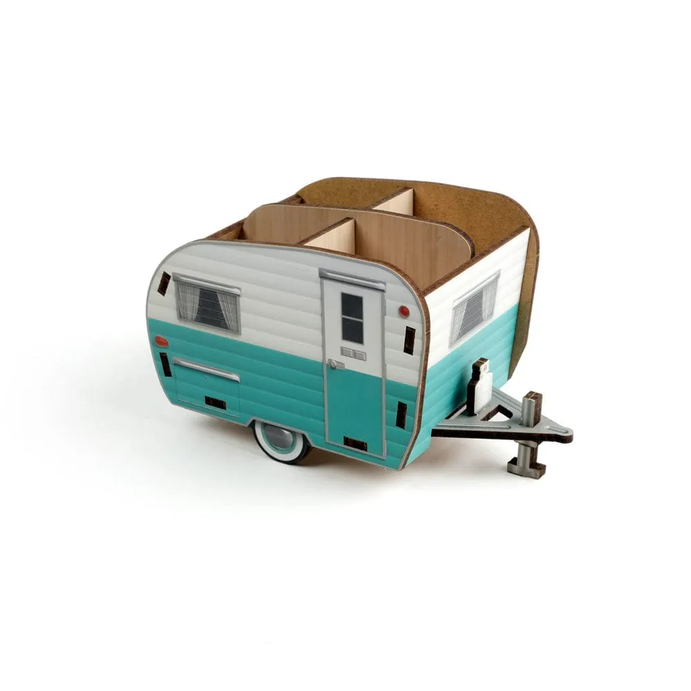 Fred Happy Camper penneholder MDF autocamper