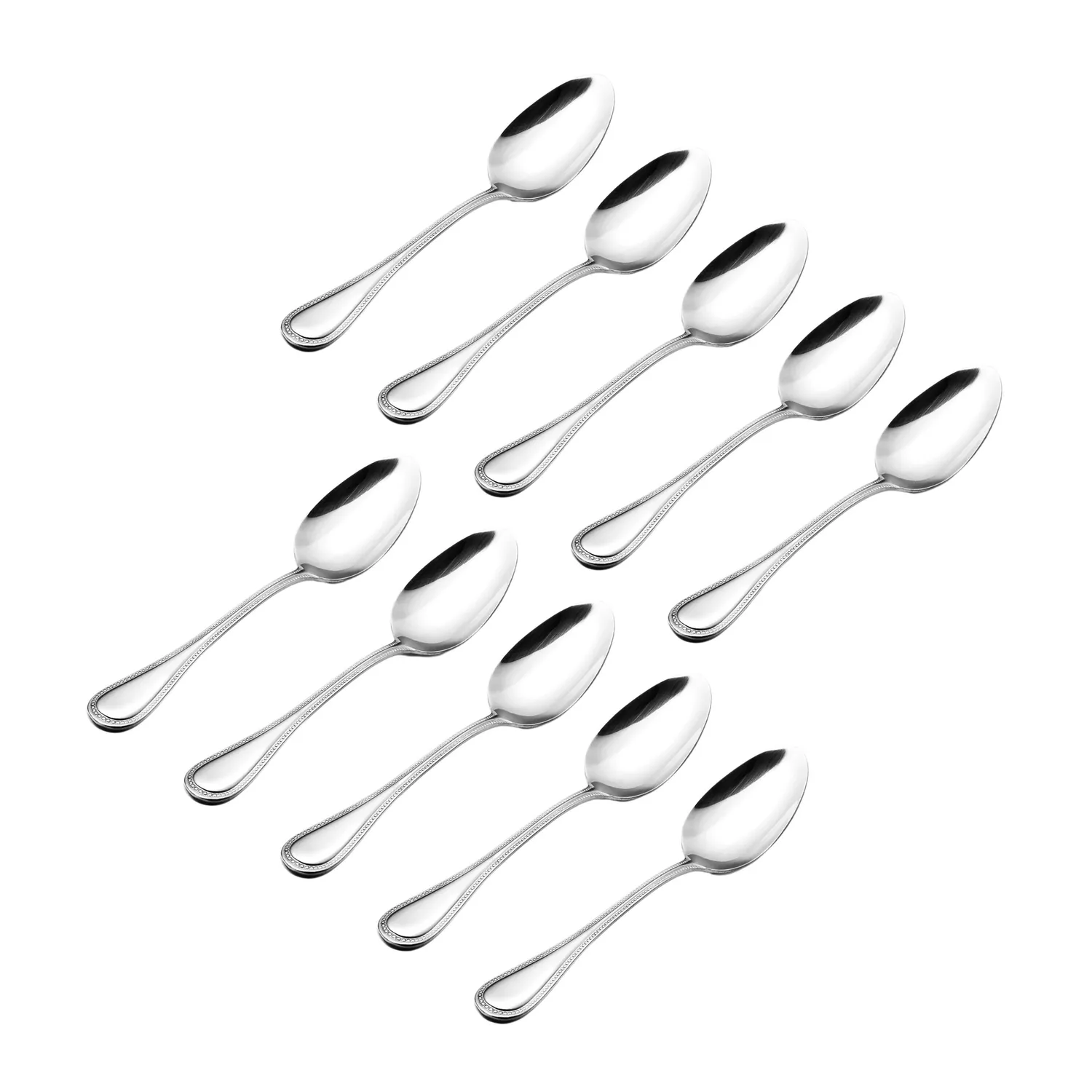 Godinger Bead spiseske 10 stk spejlblank stål