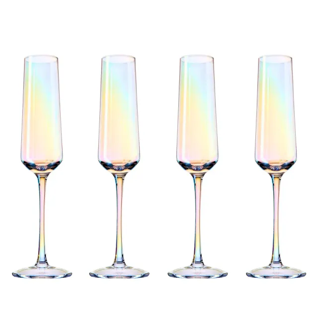 Godinger Monterey champagneglas 4 stk iriserende 6oz