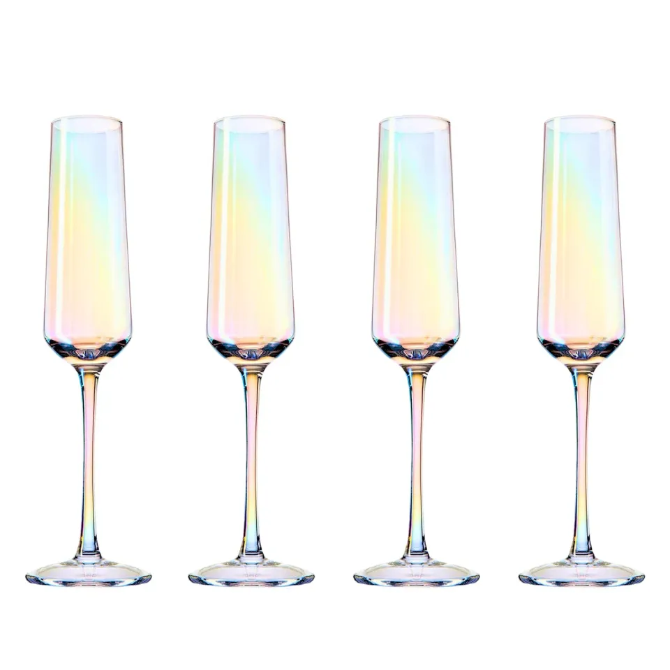 Godinger Monterey champagneglas 4 stk iriserende 6oz