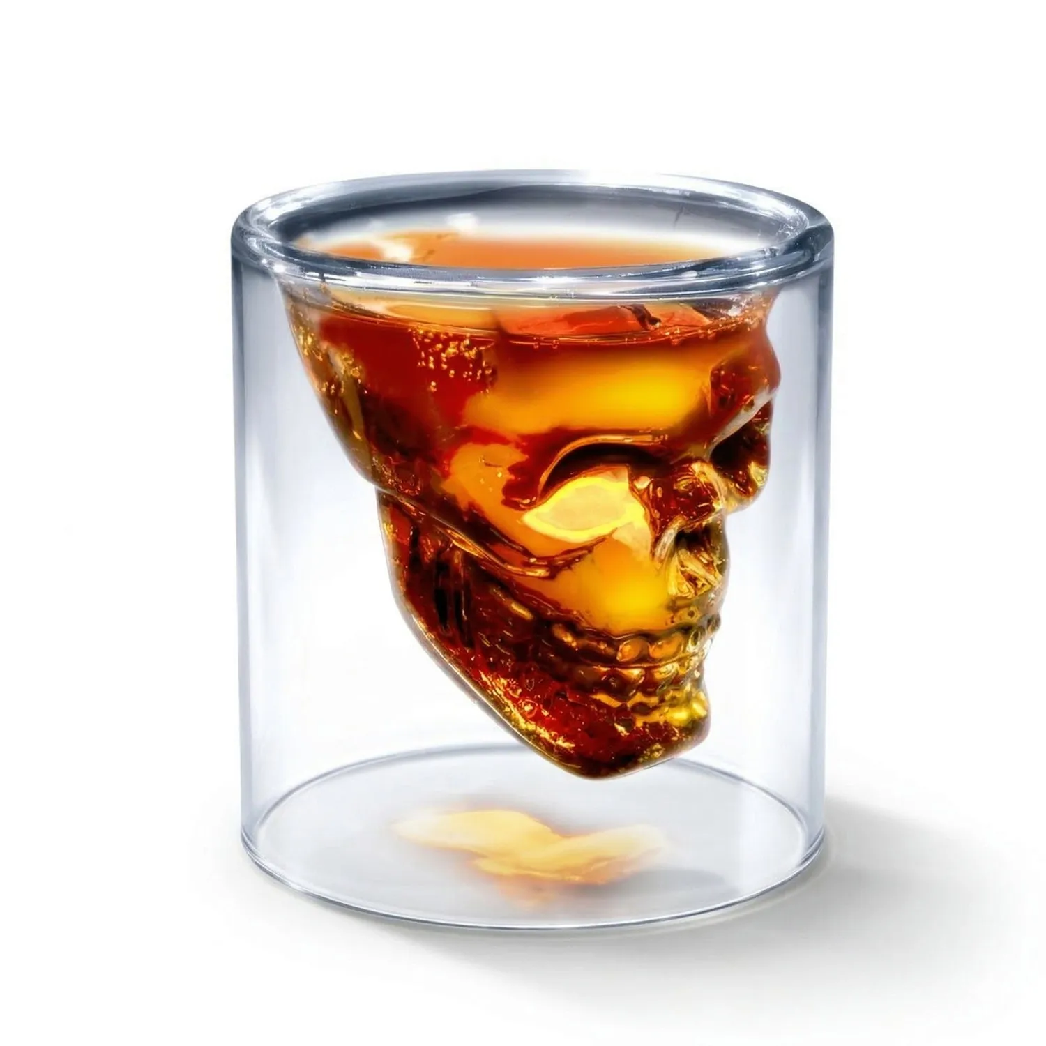 Fred Doomed shotglas kranie 7,5 cl glas