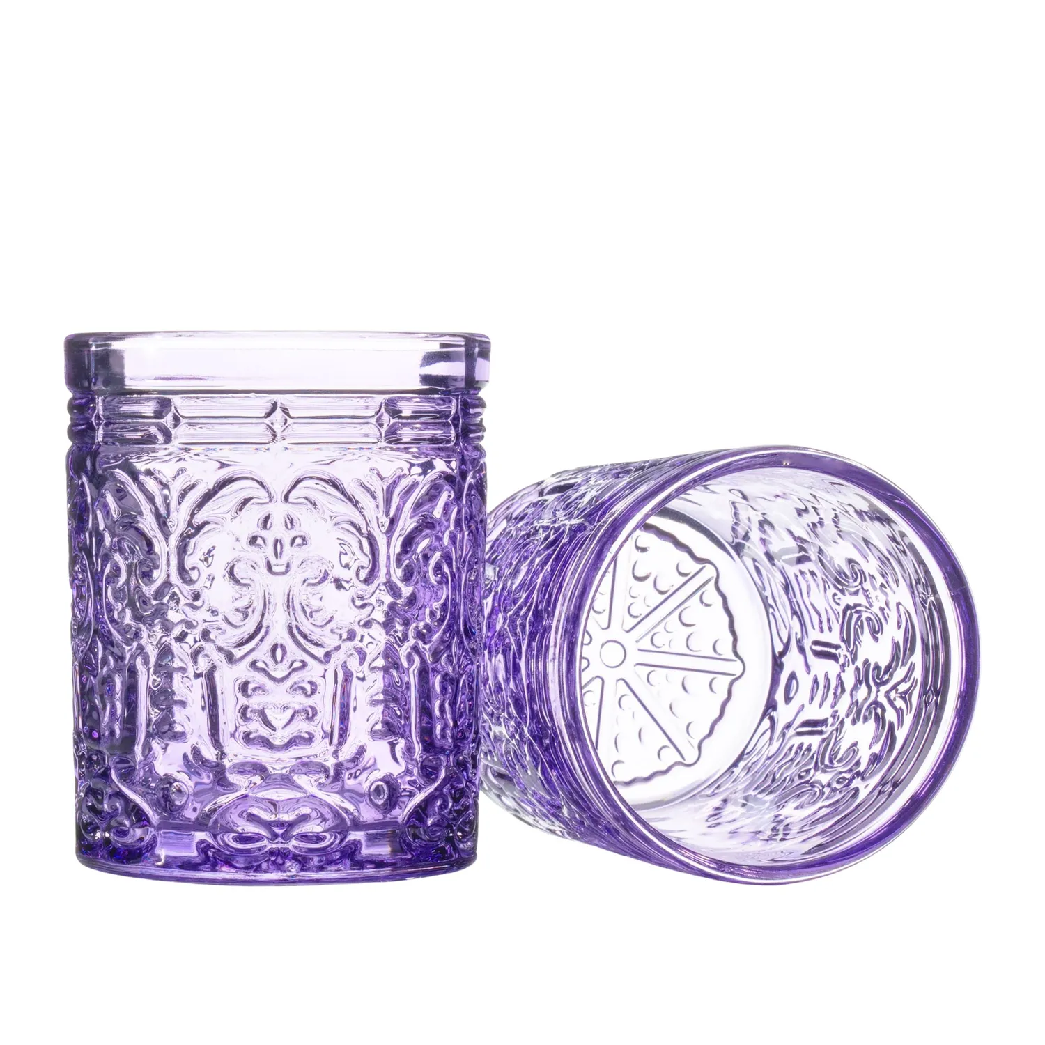 Godinger Jax whiskyglas lavendel 4 stk 33 cl