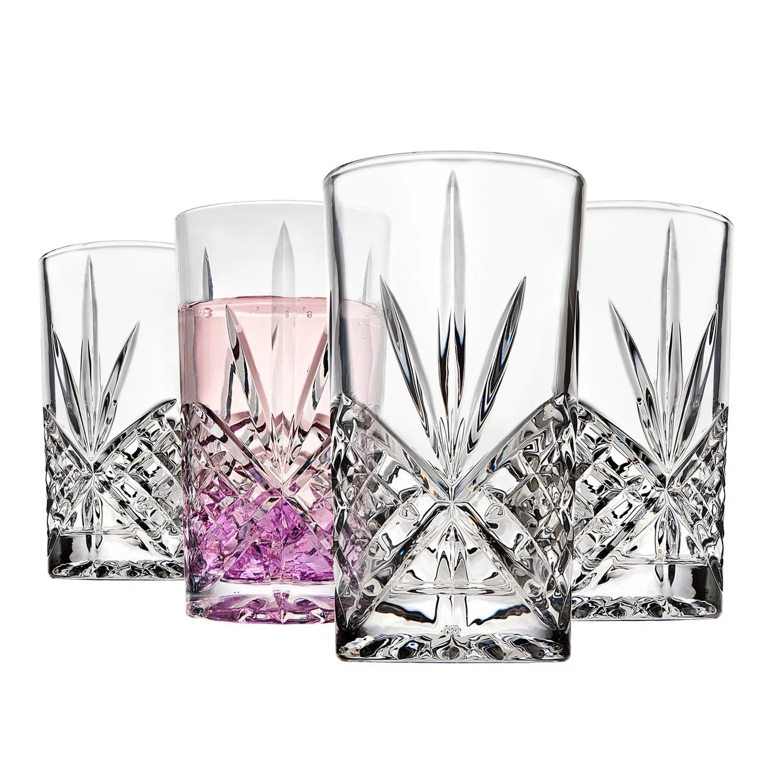 Godinger Dublin highballglas akryl 4-pak klar