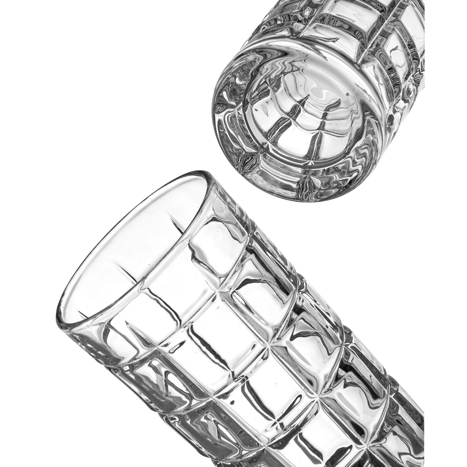 Godinger Radius highball glas 4 stk 13 oz klar