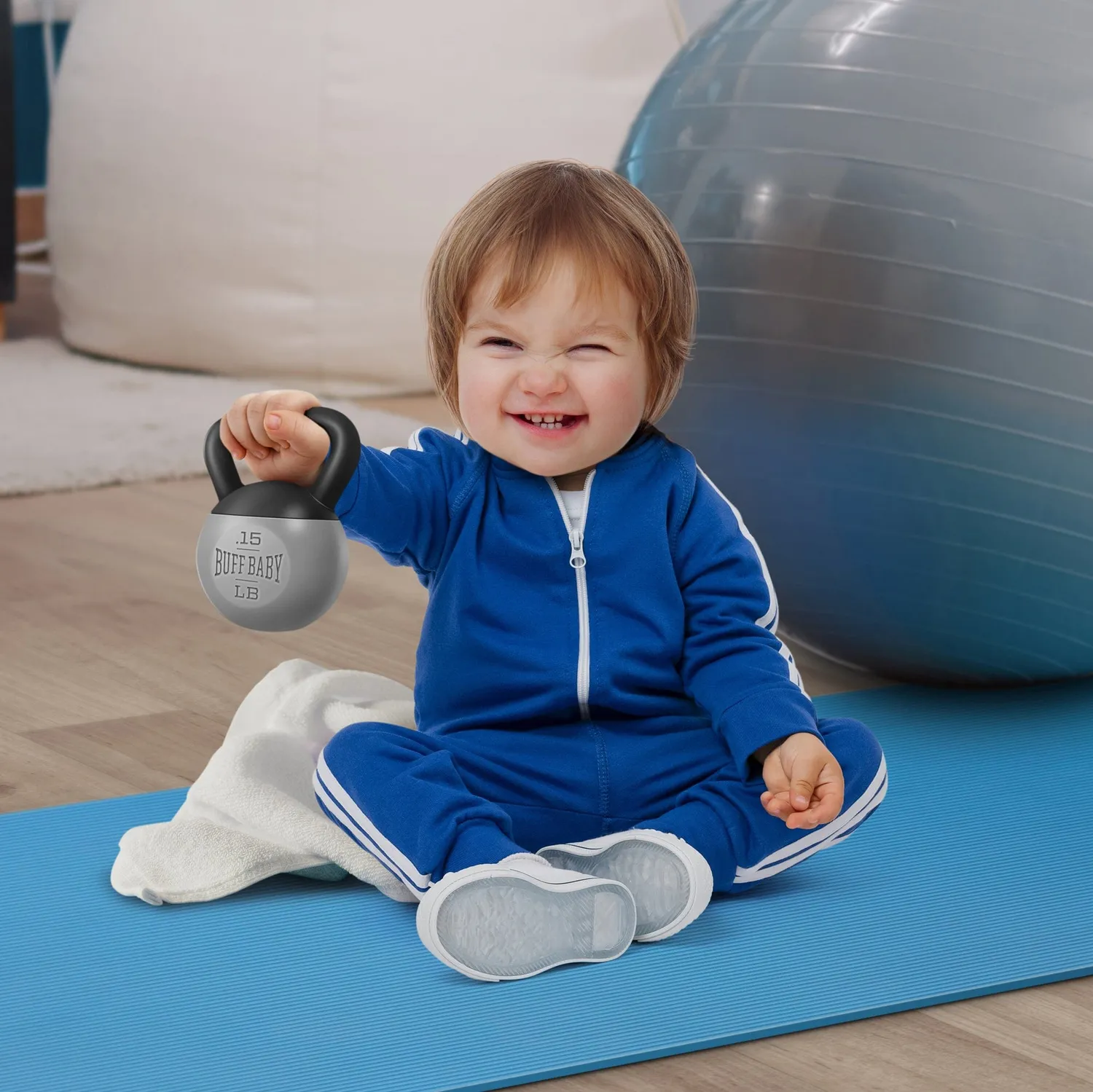 Fred Buff Baby Kettlebell Rattle rangle baby