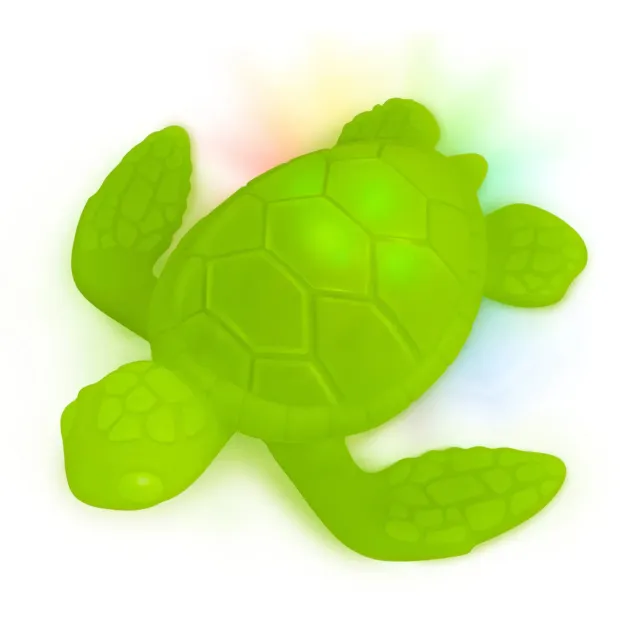 Fred Tub Turtle badelegetøj lysende skildpadde grøn