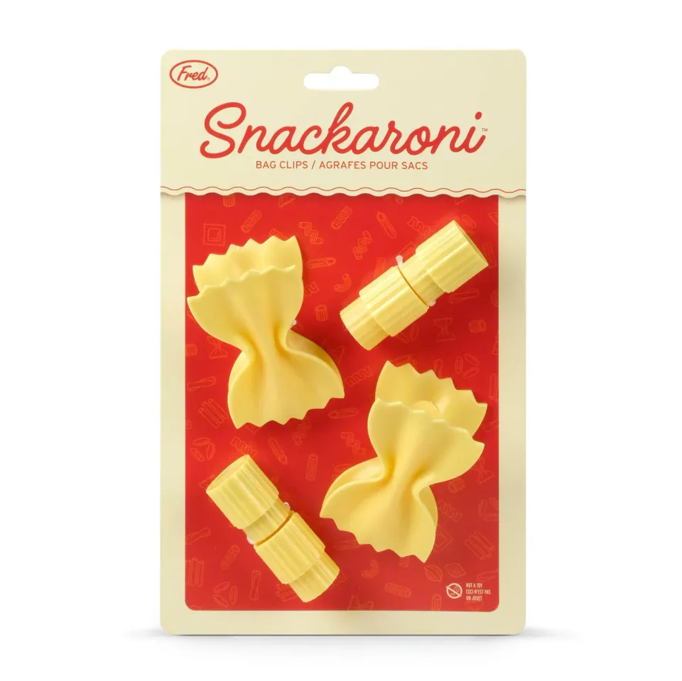 Fred Snackaroni poseclips 4 stk pasta