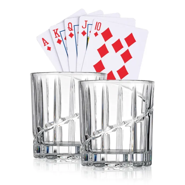 Godinger Whiskey & Rye High Roller whiskyglas 2 stk krystal