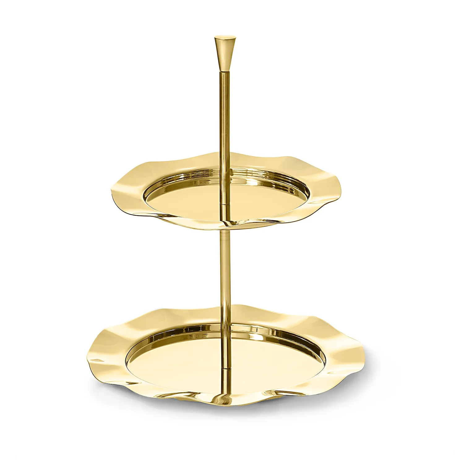 Godinger Lilliput etagere 2-etagers guld spejl