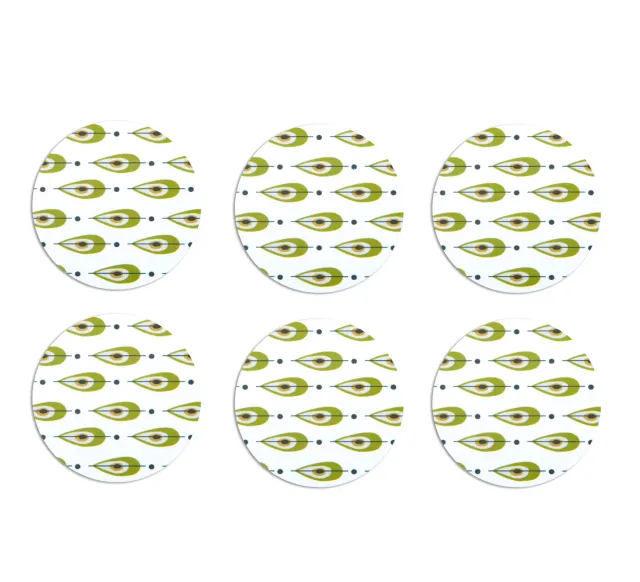 Opto Design High Pears bordskånere Ø9 cm 6-pak pærer