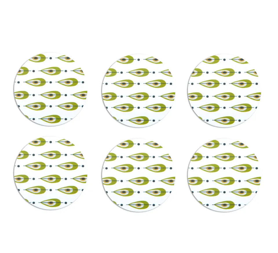 Opto Design High Pears bordskånere Ø9 cm 6-pak pærer