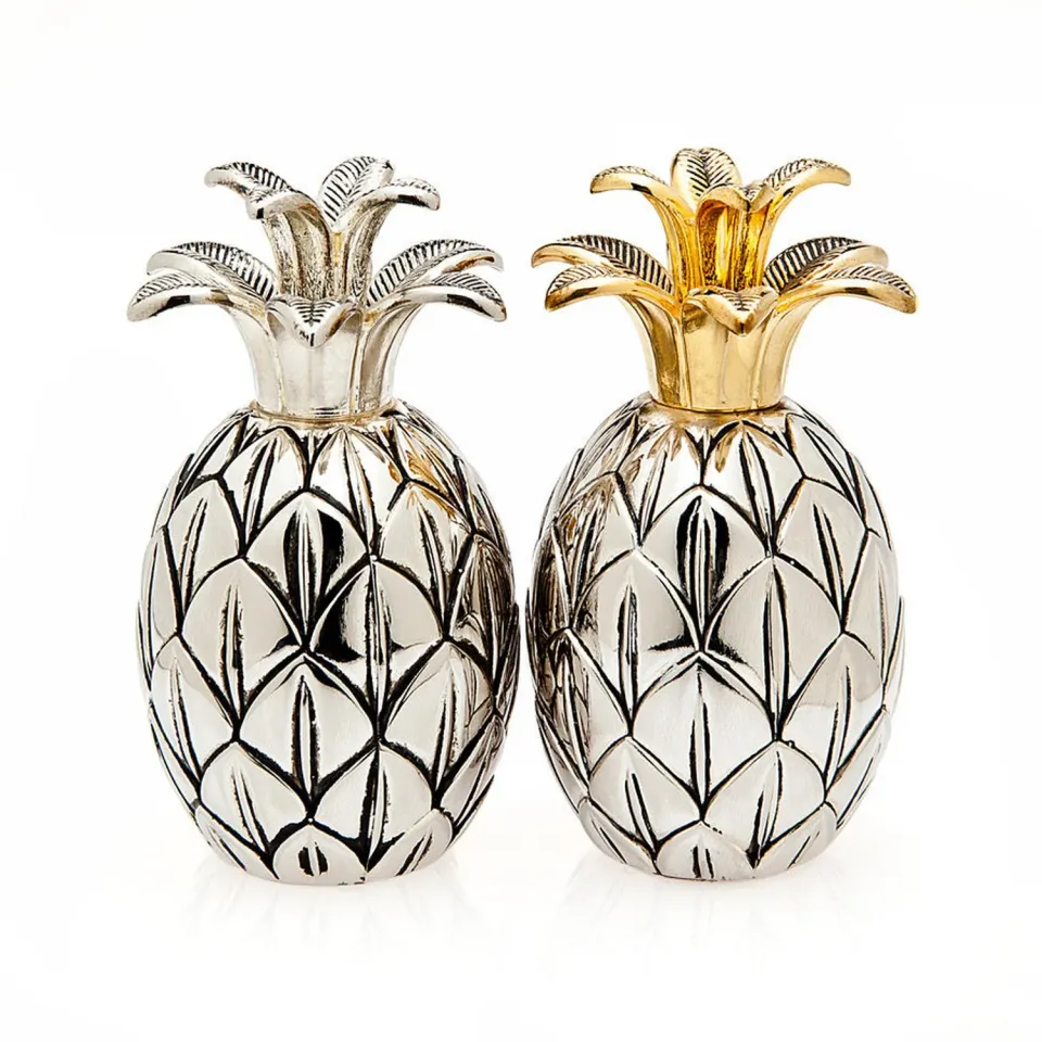 Godinger Pineapple salt peber sæt stål ananas 2 dele