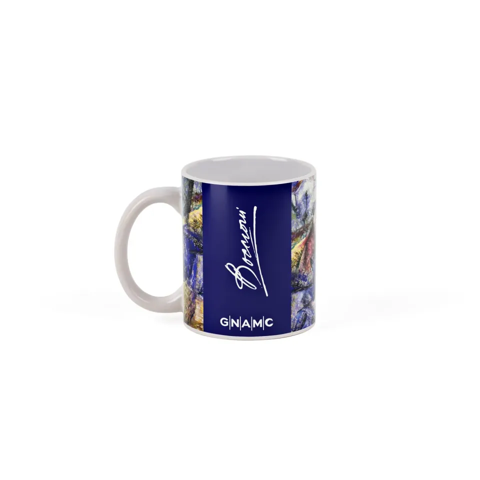 Guzzini Umberto Boccioni krus porcelæn til kaffe og te