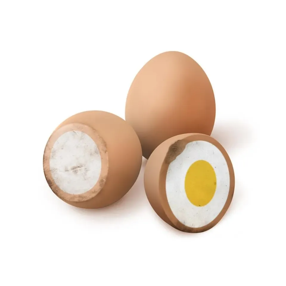 Fred Scribbled Eggs viskelæder 4 stk æg