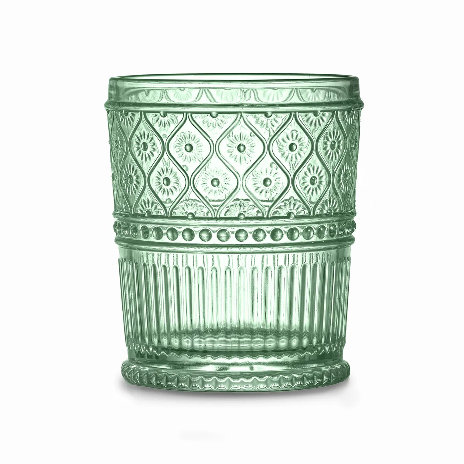 Godinger Claro Double Old Fashion glas 4 stk grøn