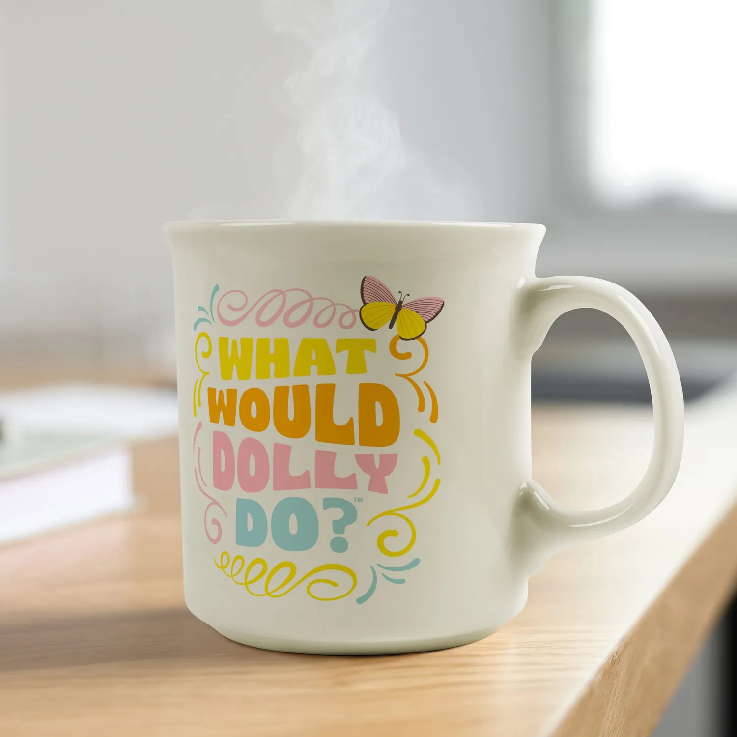 Fred Dolly Mug WWDD krus 473 ml keramik