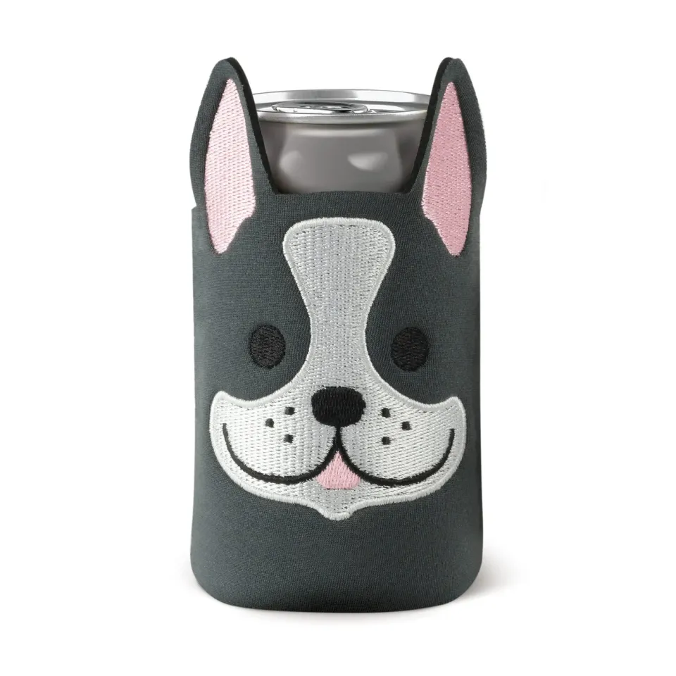 Fred Bev Buddy dåsekøler Boston Terrier neopren