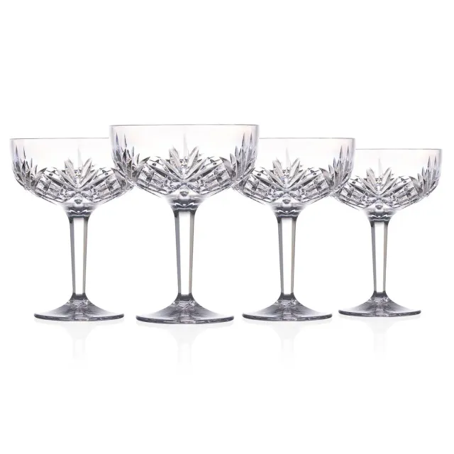Godinger Dublin Champagne Coupe glas 4 stk akryl