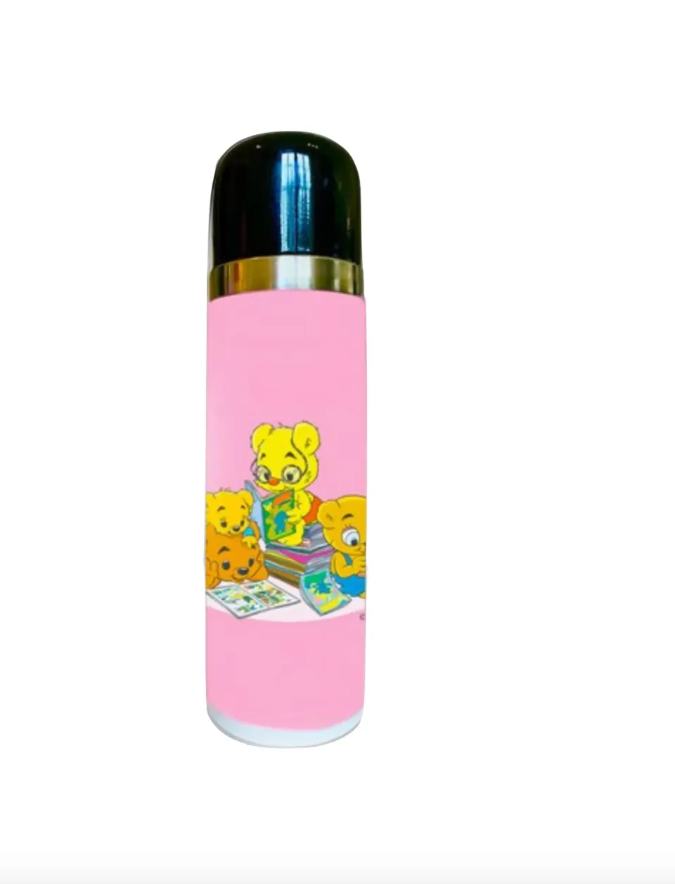 Opto Design Bamse Kids termokande lyserød 0,5 L stål