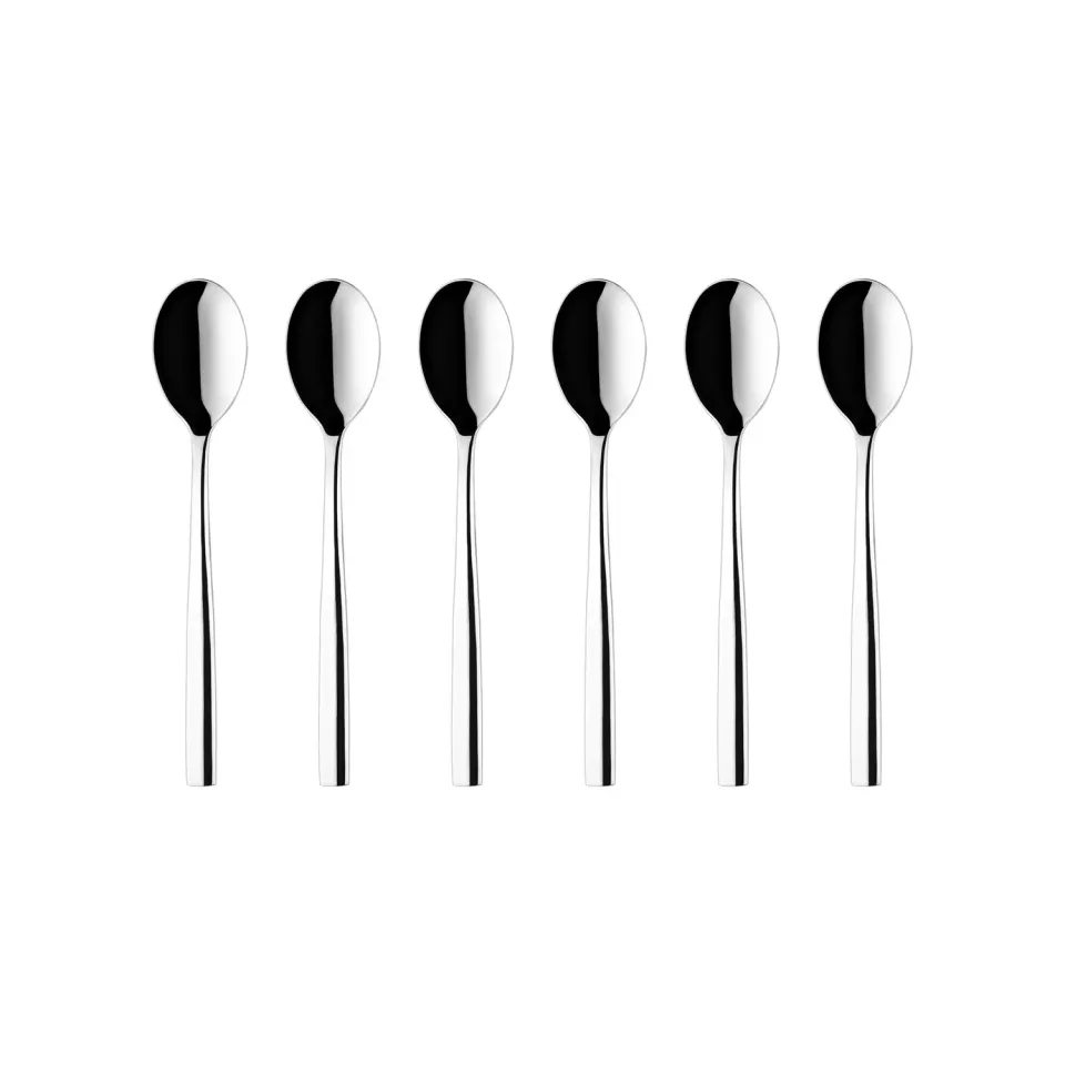 Guzzini Petra kaffeskeer 6 stk rustfrit stål