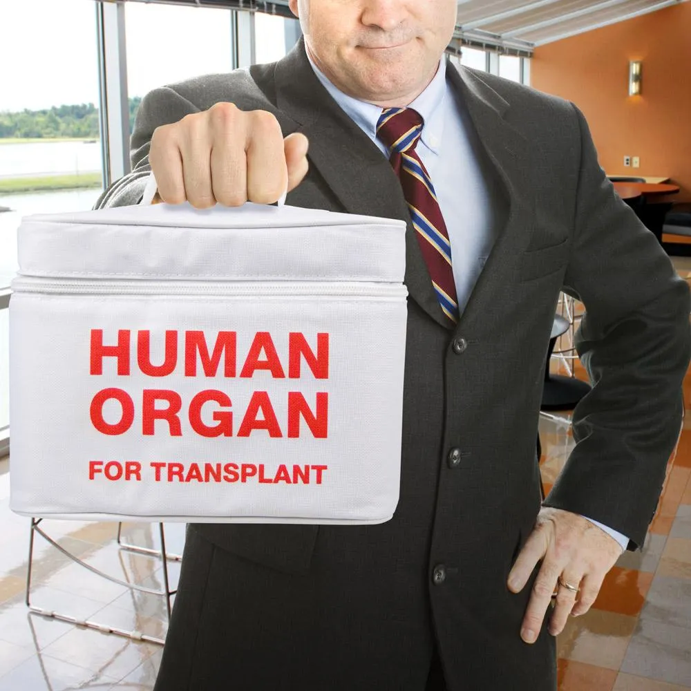 Fred E.M.T. køletaske isoleret madtaske organ donor