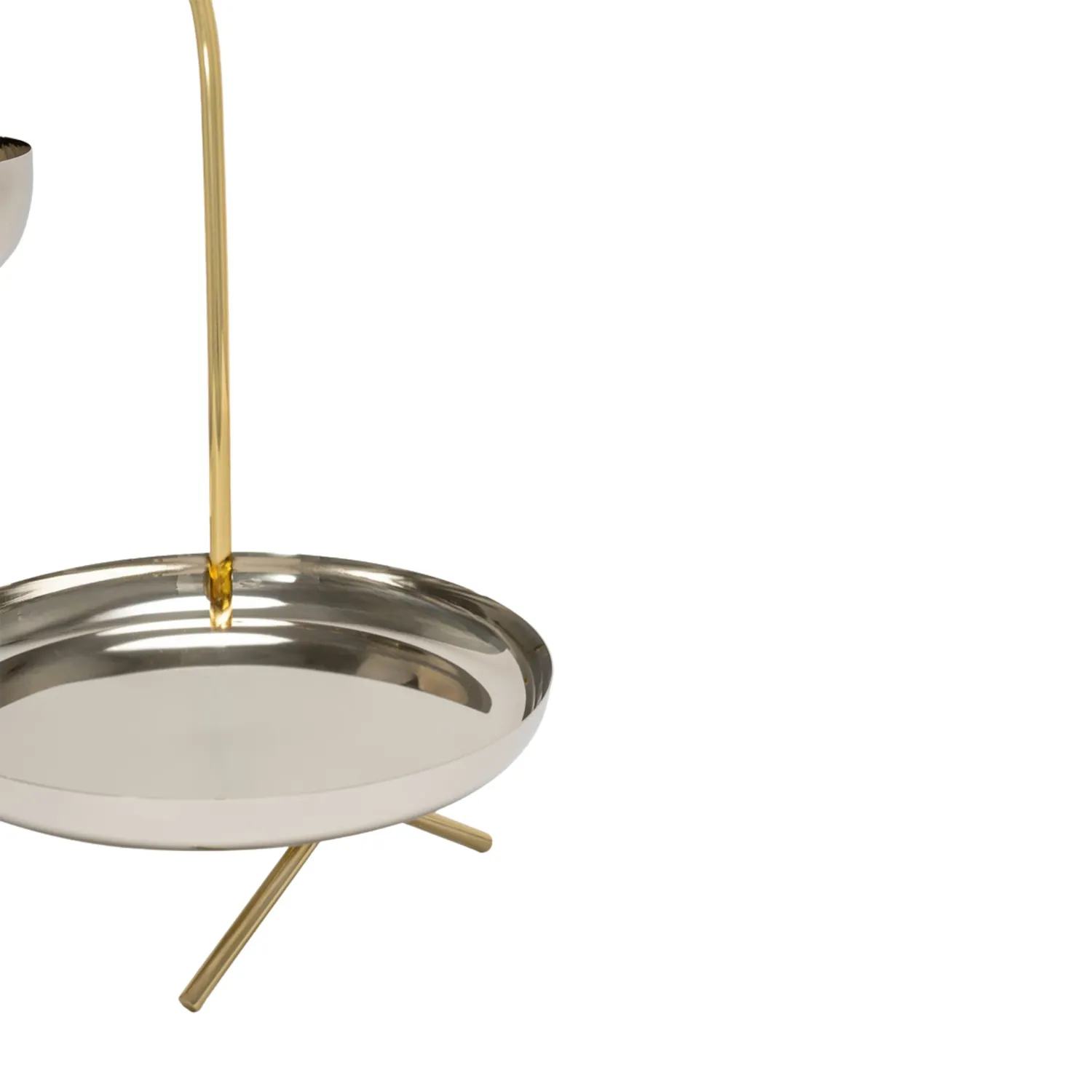 Godinger Calder serveringsstativ guld stål 44 cm opsats