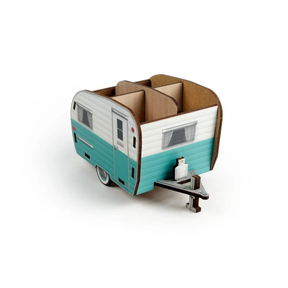 Fred Happy Camper penneholder MDF autocamper