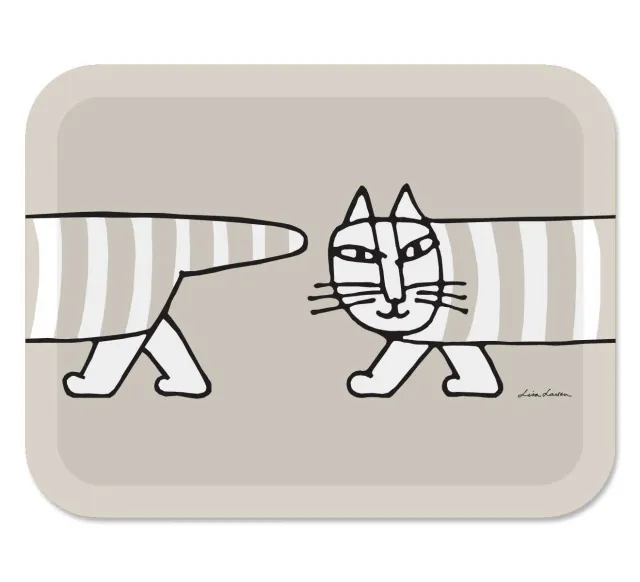Opto Design Mikey Grey bakke 43x33 cm grå