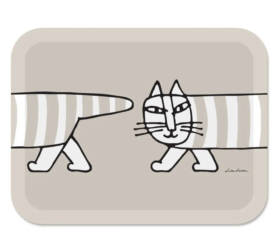 Opto Design Mikey Grey bakke 43x33 cm grå