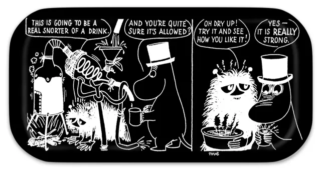 Opto Design Moominpappa bakke 43x33 cm birkefiner
