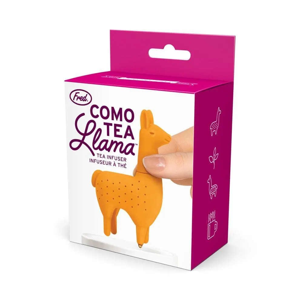 Fred Como Tea Llama teinfuser lama silikone