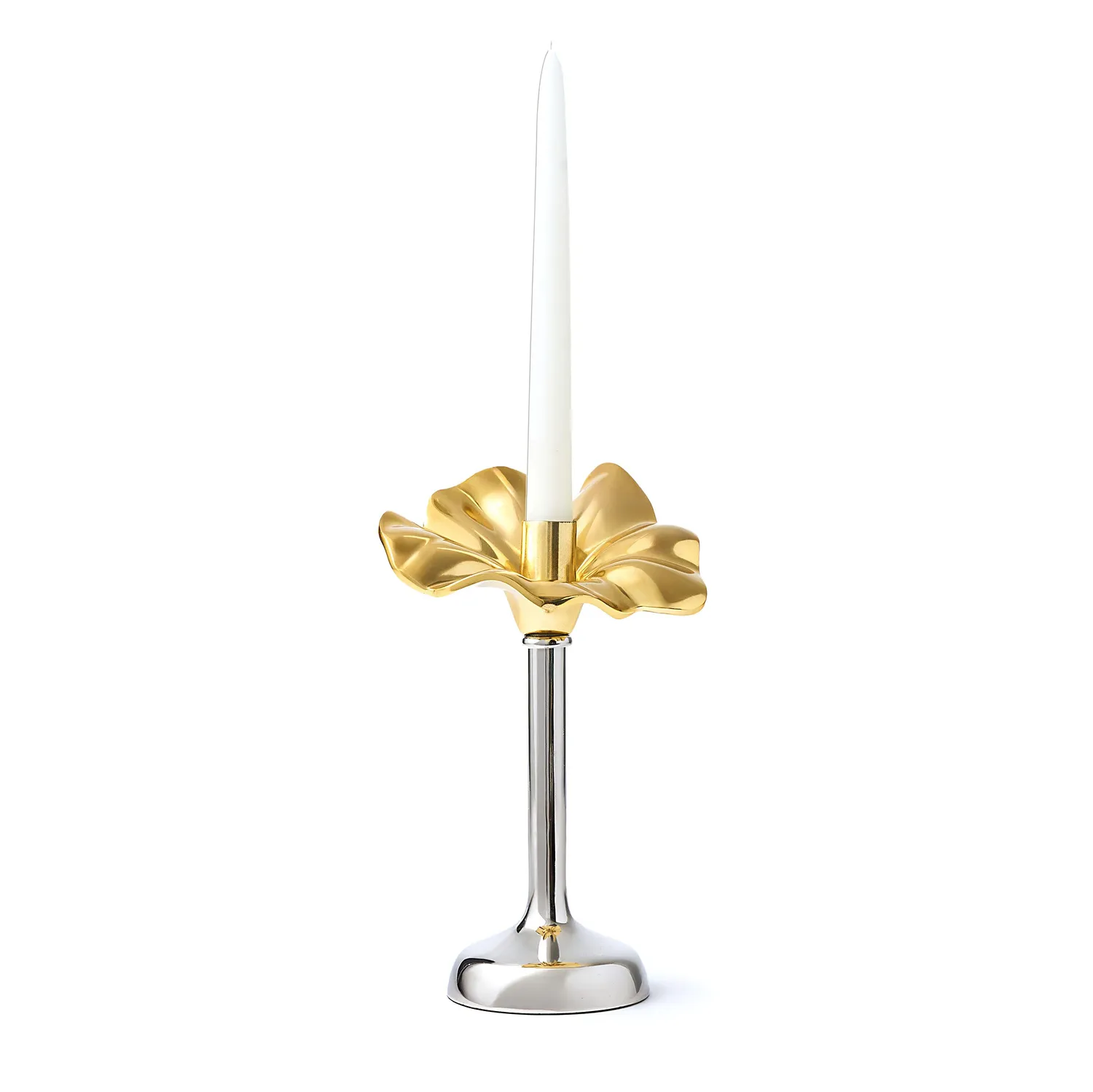 Godinger Blossom lysestage guld 26 cm til kronelys