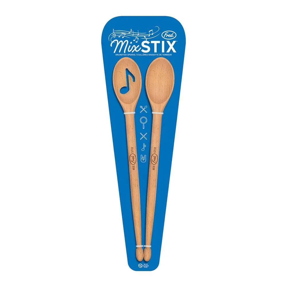 Fred Mix Stix grydeske 2 stk bøgetræ