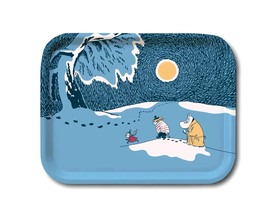 Opto Design Moomin Winter 2021 bakke 27x20 cm birk