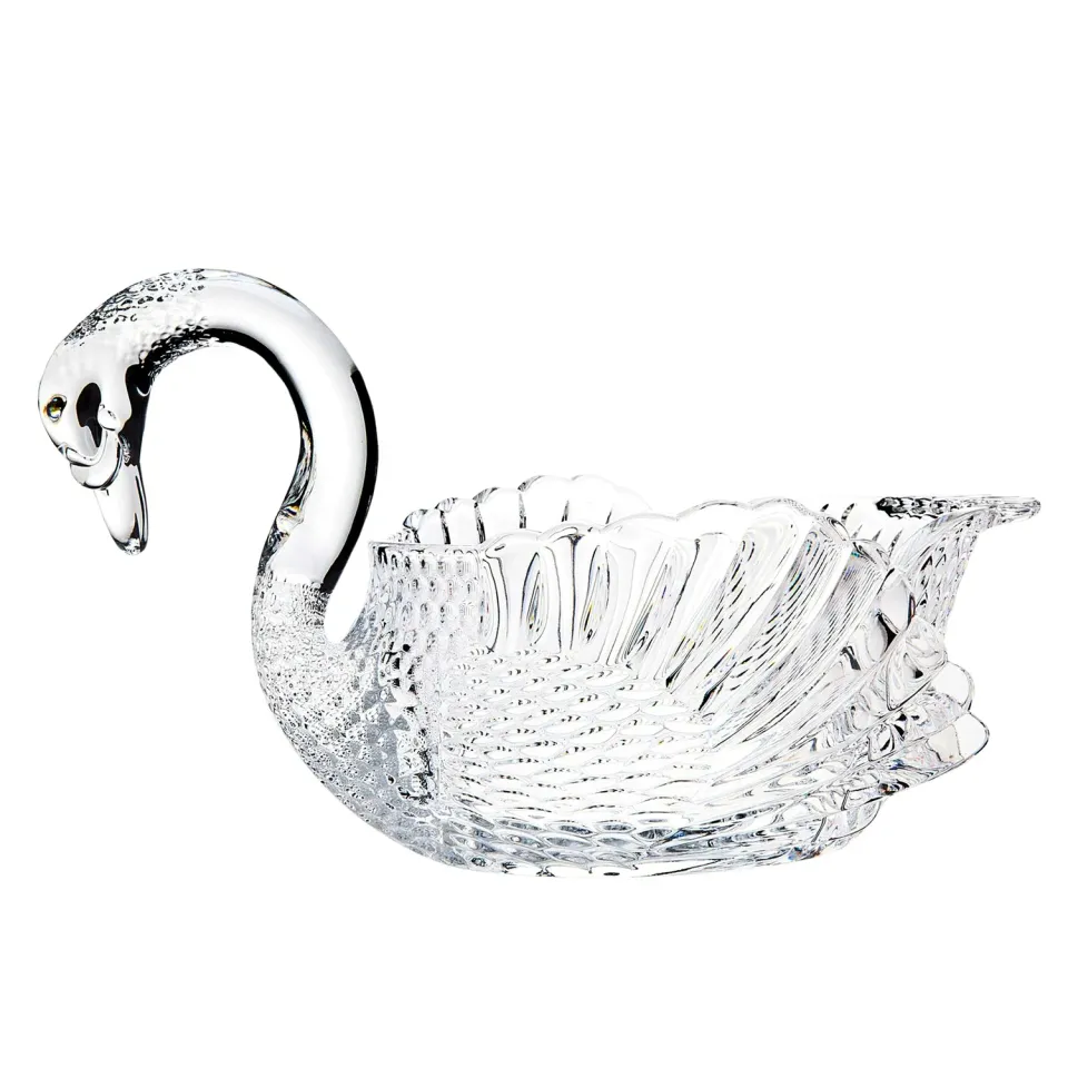 Godinger Swan serveringsskål krystal svane 39 oz