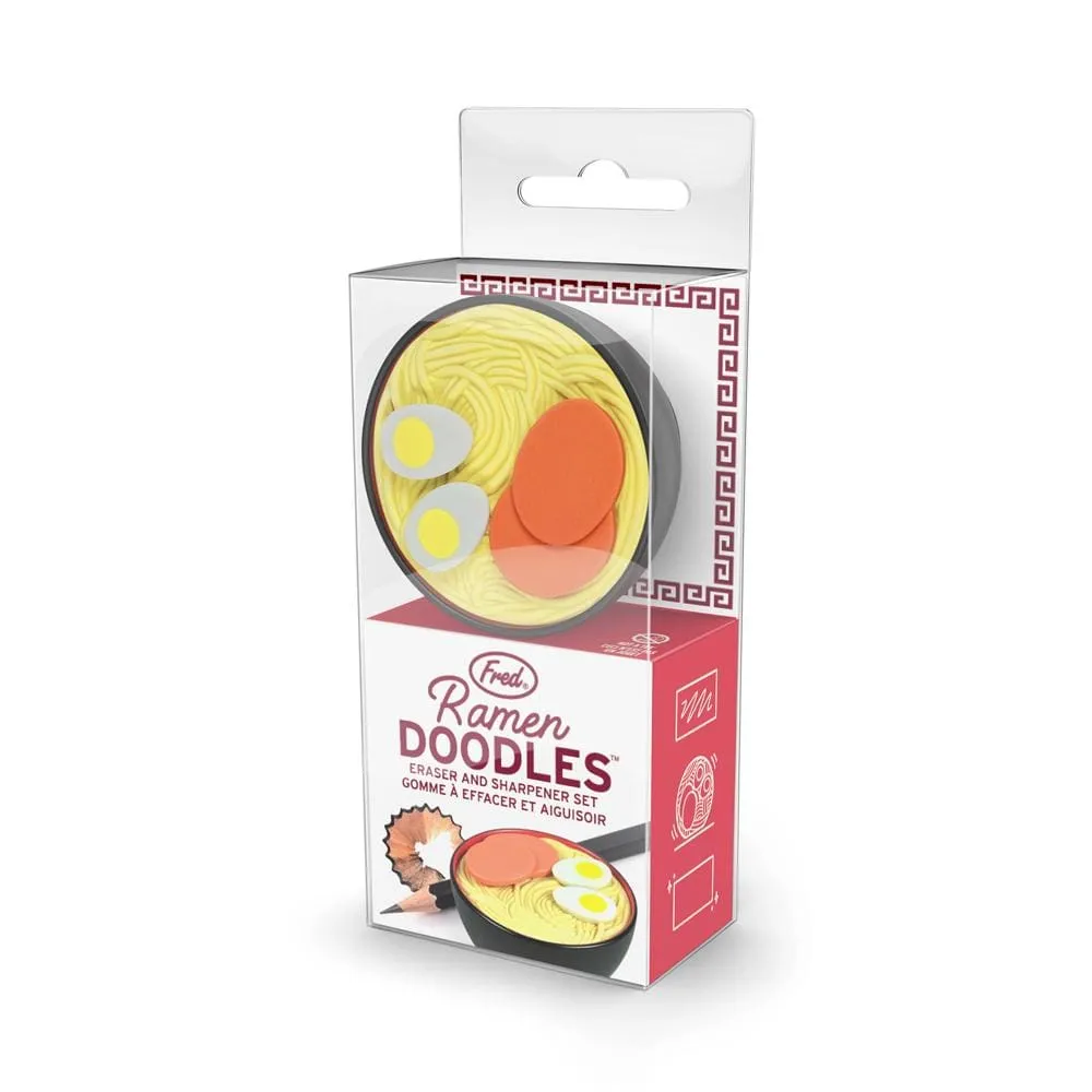 Fred Ramen Doodles viskelæder med blyantspidser gummi