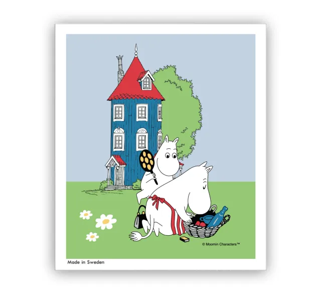 Opto Design Moomin Sommar Holiday 2018 karklud cellulose